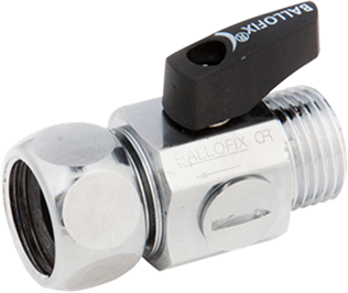 BROEN BALLOFIX® - FILTERFIX® STRAIGHT W HANDLE MALE X SWIVEL B9049