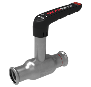 BROEN BALLOFIX® FULL FLOW BALL VALVE - GALVANIZED STEEL - HIGH STEM STEM (PRESS X PRESS)
