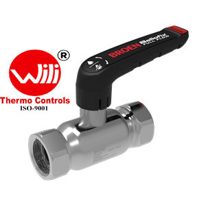 BROEN BALLOFIX® FULL FLOW BALL VALVE - STAINLESS STEEL - LOW STEM (FEMALE X FEMALE) BXF22000