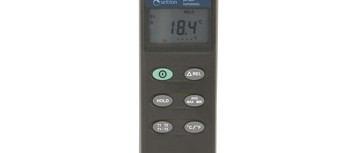 2 đầu vào TCK nhiệt kế cầm tay