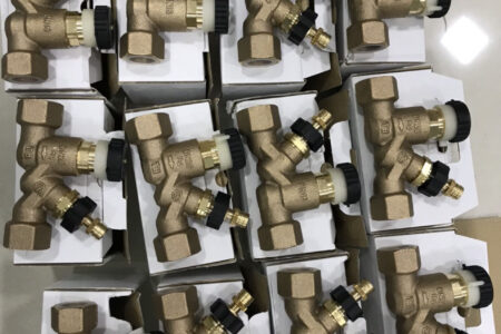 Van tuần hoàn nước nóng tự động (Van cân bằng nhiệt tự động) DN15, PN16, 1